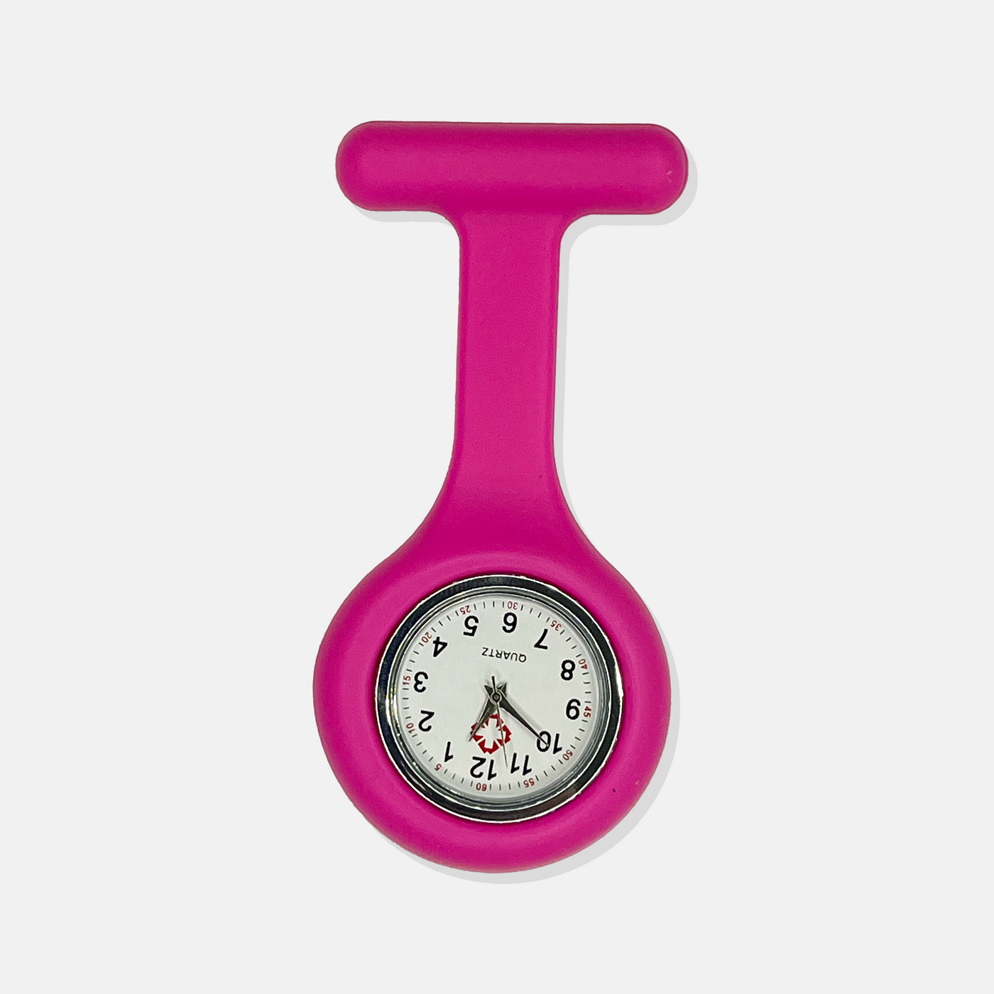 Silicone FOB Watch - Hot Pink