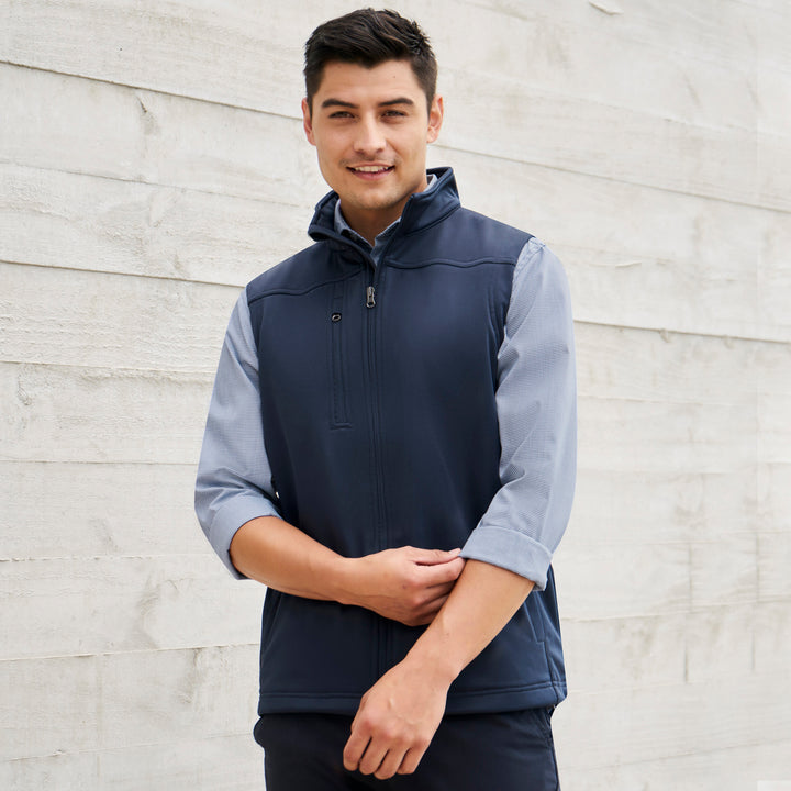 J3881 - Mens Fashion Biz Soft Shell Vest