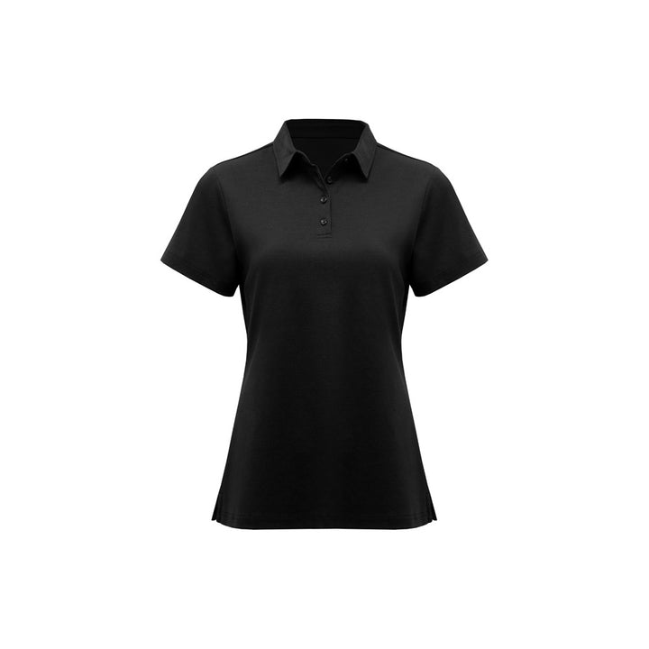P515LS - Womens Fashion Biz Lotus Short Sleeve Polo