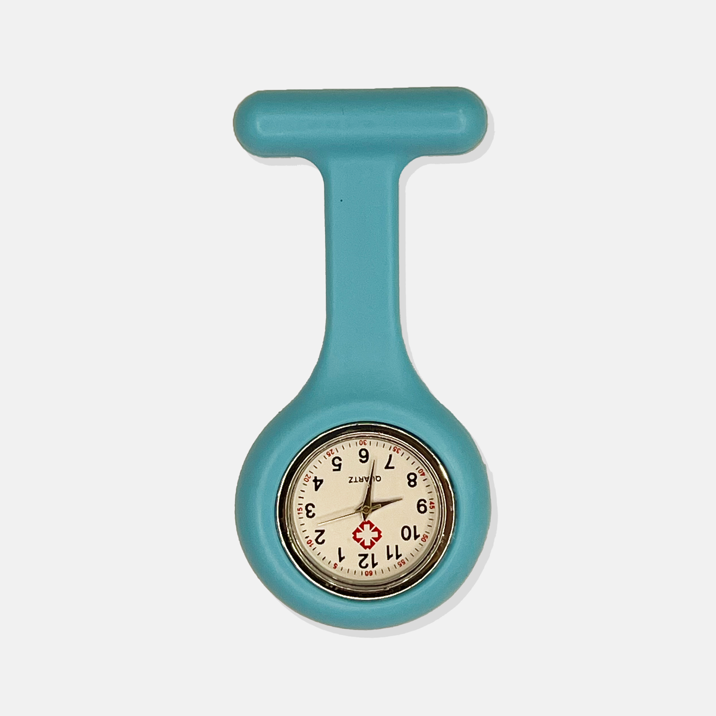 Fob Clock Colour In Silicone FOB Watch - Light Blue – Smilewear