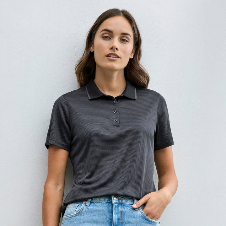 P412LS - Womens Fashion Biz Echo Polo