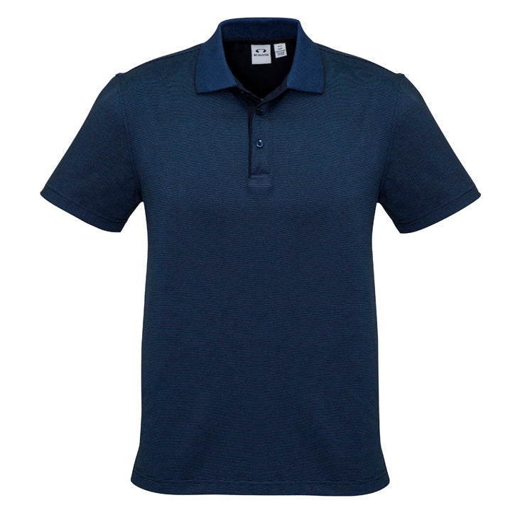 P501MS - Mens Fashion Biz Shadow Short Sleeve Polo