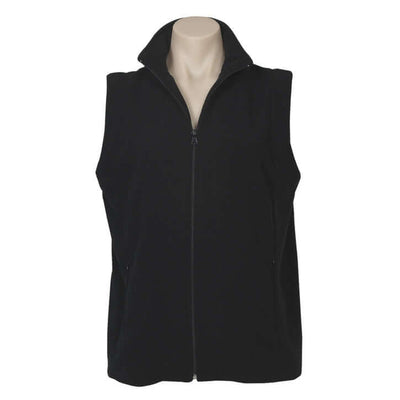 Womens Biz Collection Plain Micro Fleece Vest
