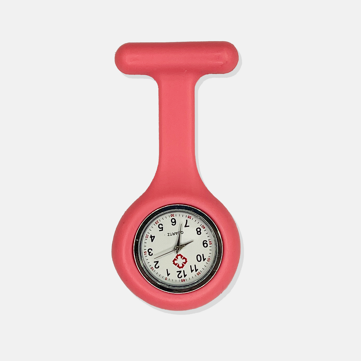 Silicone FOB Watch - Light Pink