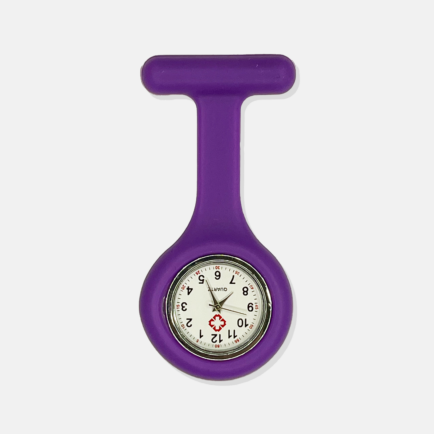 Silicone FOB Watch - Purple