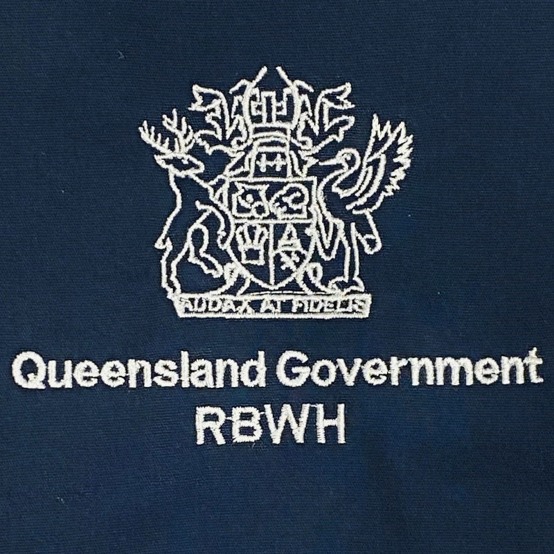 Embroidery Stock Logos - Queensland Government RBWH