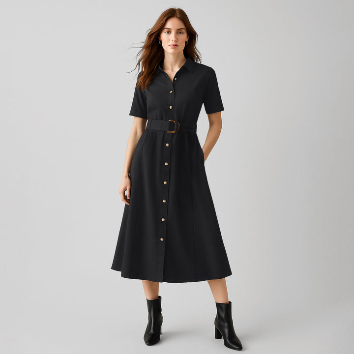 RO571LS - Womens Fashion Biz Adele Midi Dress