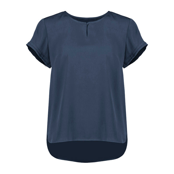 RU569LS - Womens Fashion Biz Evelyn Short Sleeve Blouse