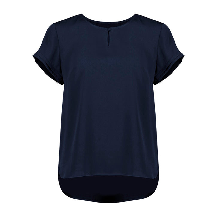 RU569LS - Womens Fashion Biz Evelyn Short Sleeve Blouse