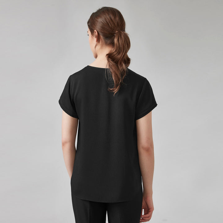 RU569LS - Womens Fashion Biz Evelyn Short Sleeve Blouse