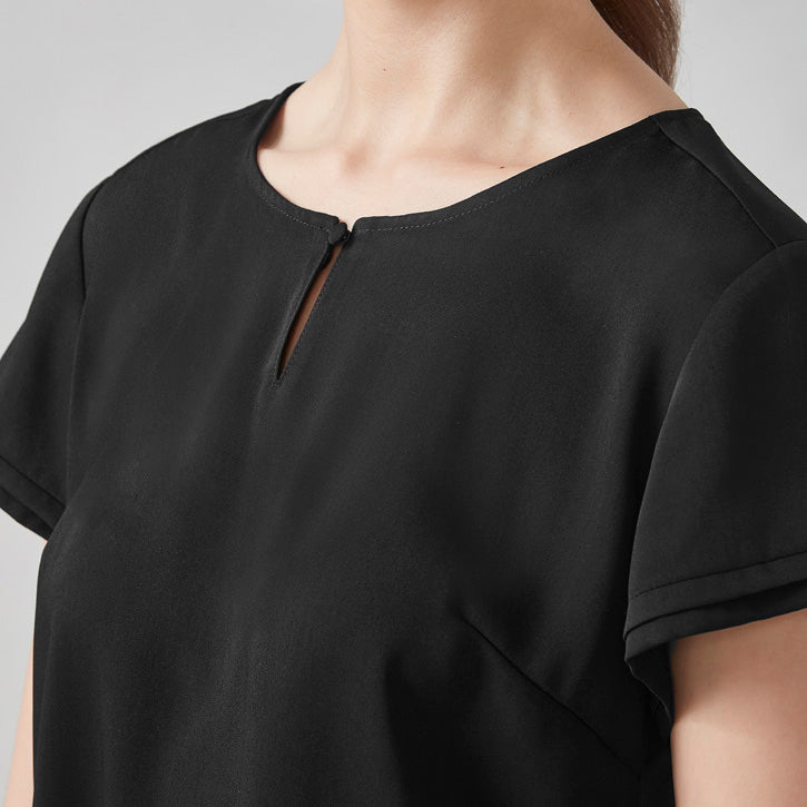 RU569LS - Womens Fashion Biz Evelyn Short Sleeve Blouse