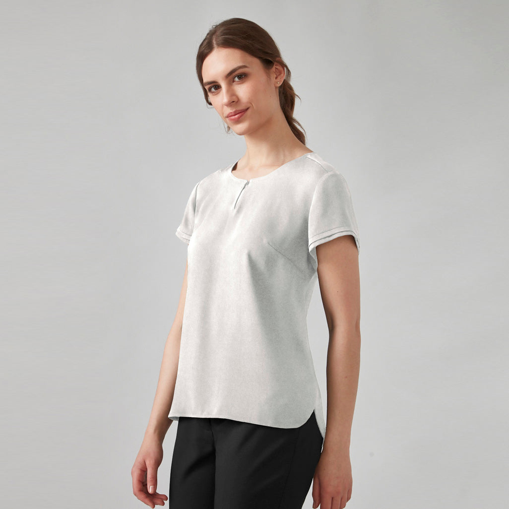 RU569LS - Womens Fashion Biz Evelyn Short Sleeve Blouse