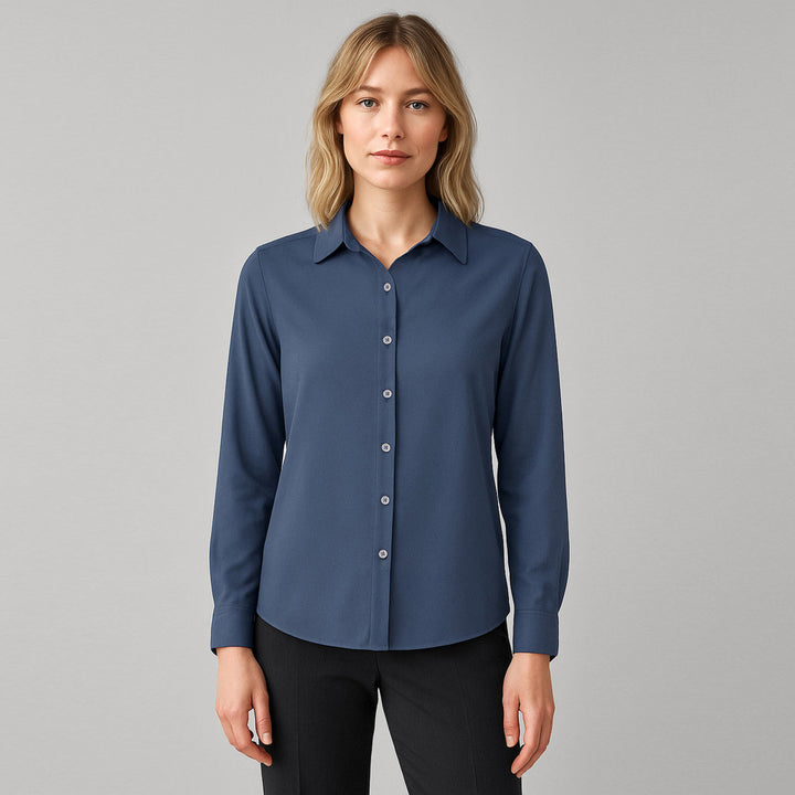 RU570LL - Womens Fashion Biz Evelyn Long Sleeve Shirt
