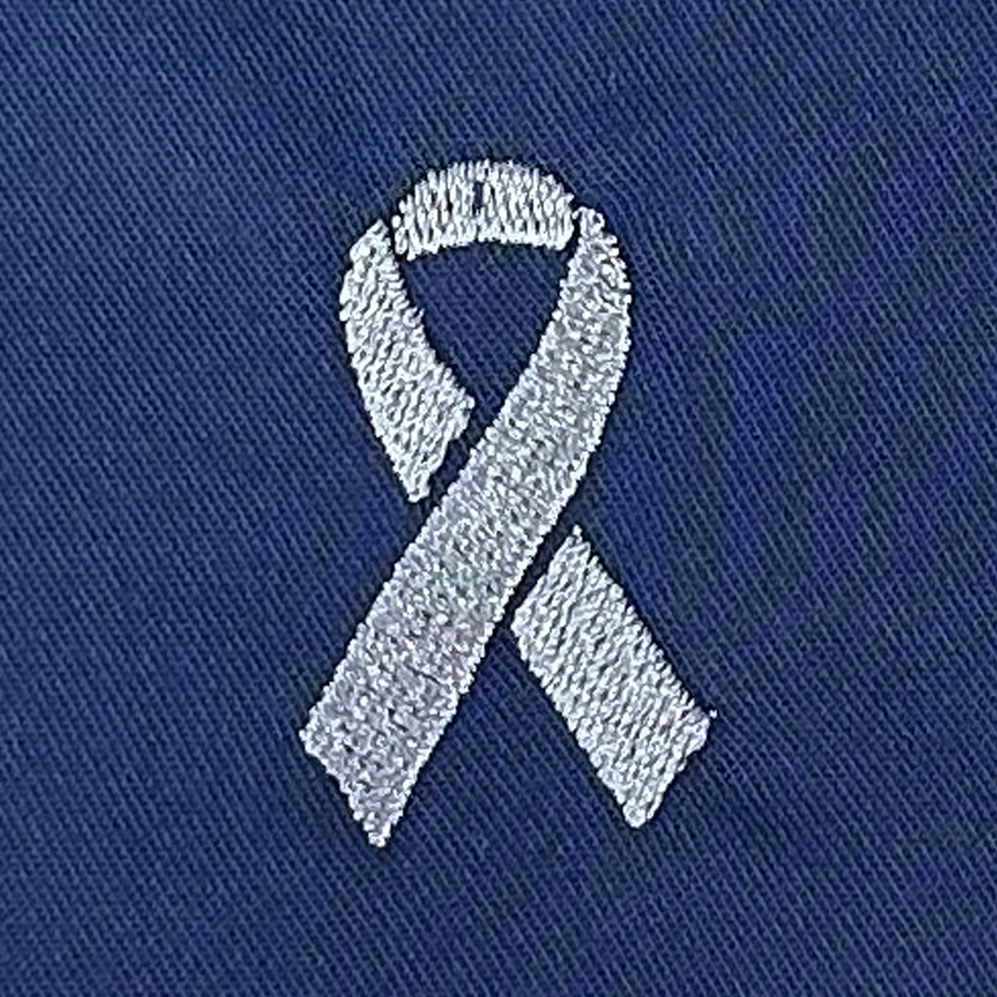 Embroidery Stock Logos - Grey Ribbon