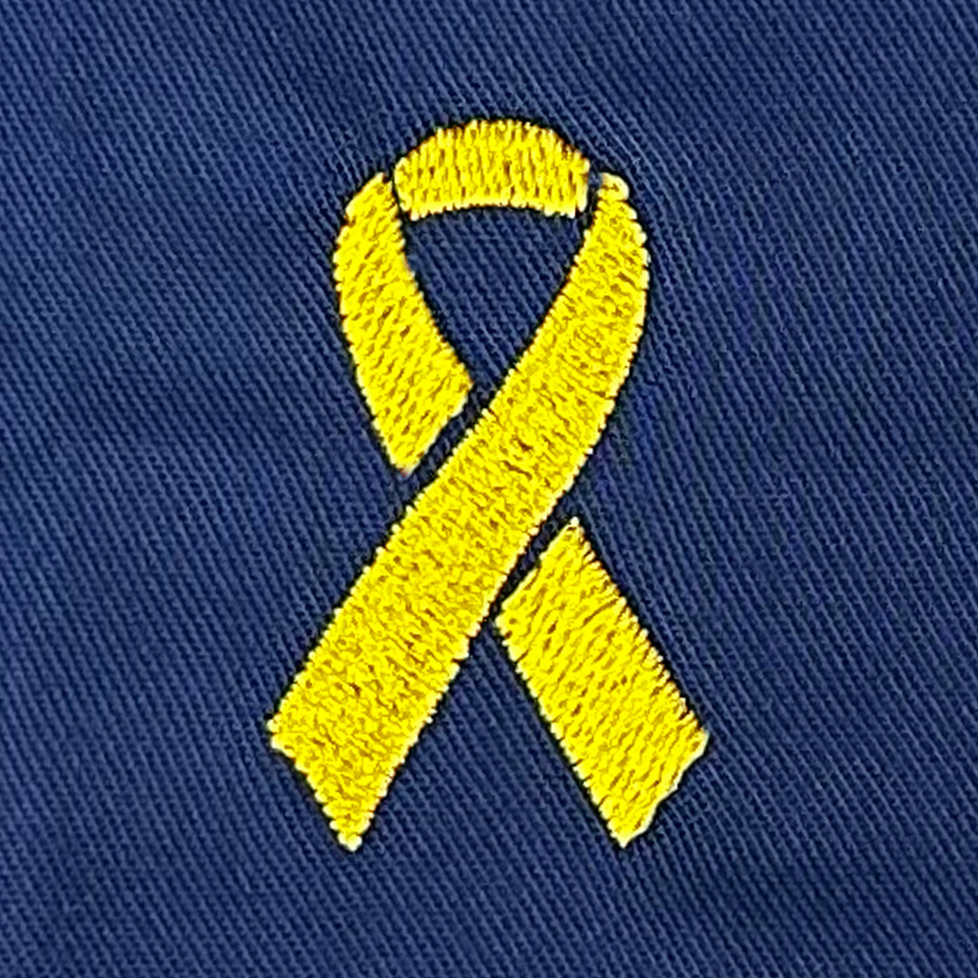 Embroidery Stock Logos - Yellow Ribbon