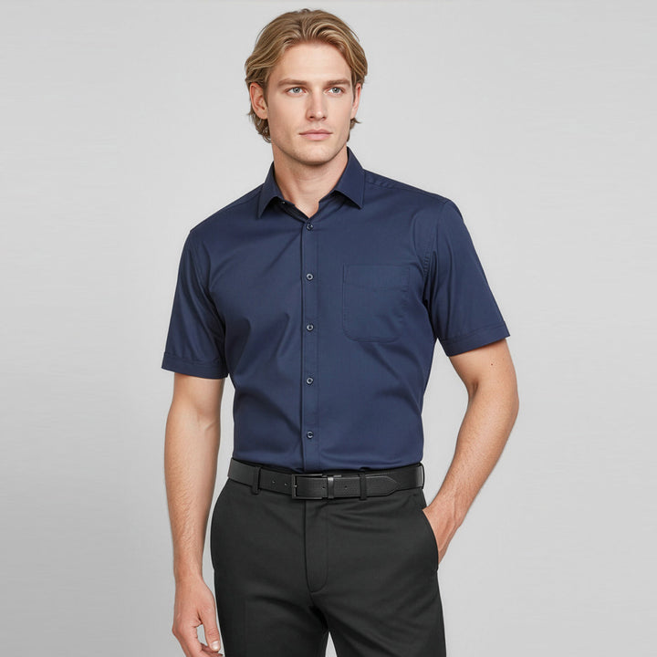 S770MS - Mens Fashion Biz Monaco Short Sleeve Shirt