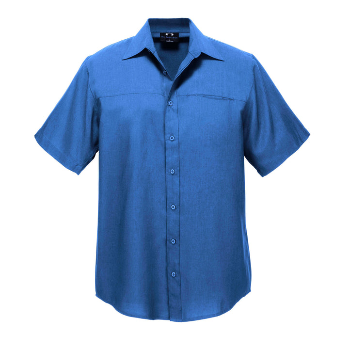SH3603 - Mens Fashion Biz Plain Oasis Short Sleeve Shirt