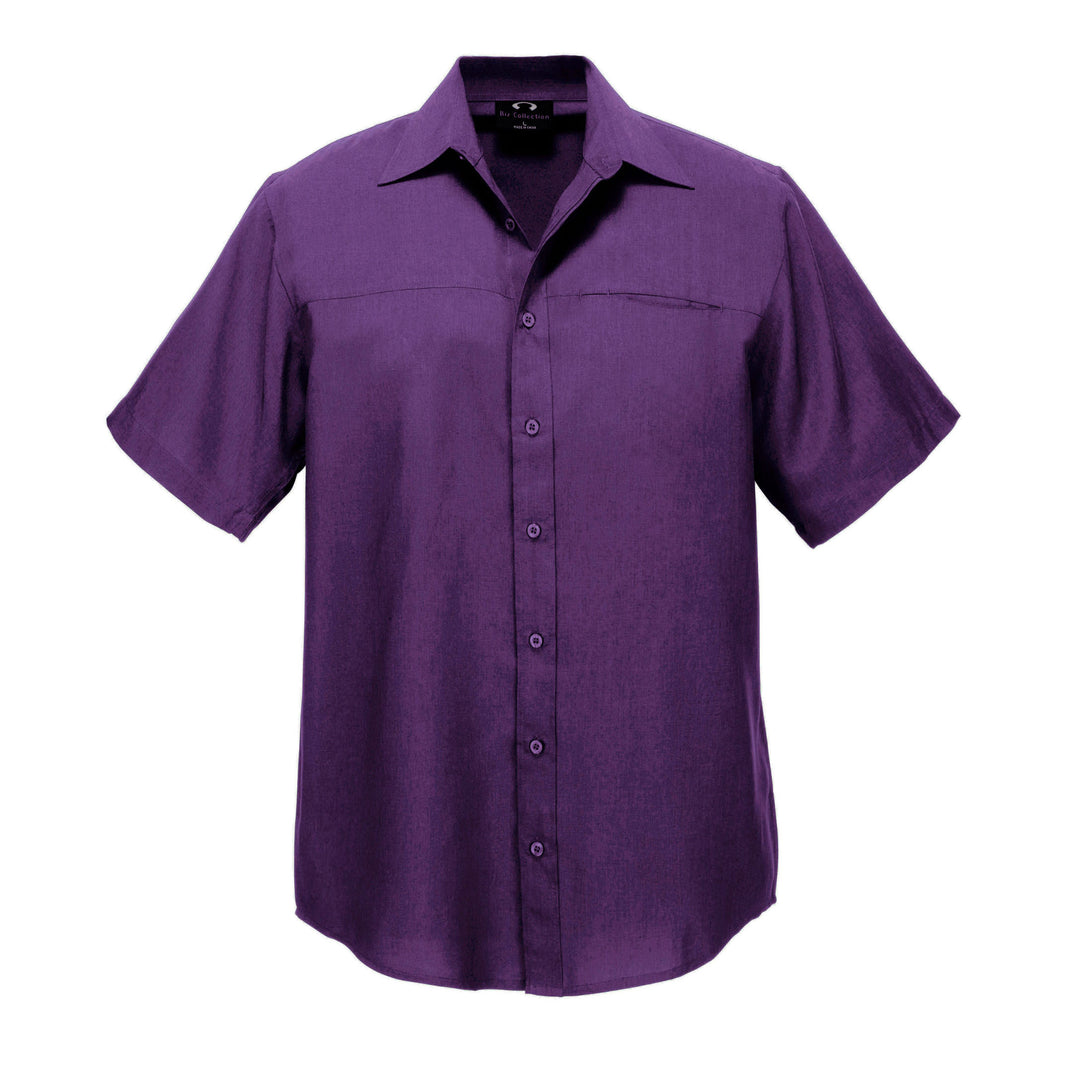 SH3603 - Mens Fashion Biz Plain Oasis Short Sleeve Shirt