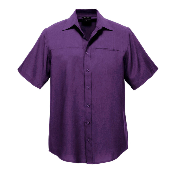 SH3603 - Mens Fashion Biz Plain Oasis Short Sleeve Shirt