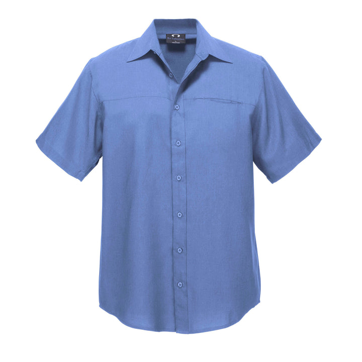 SH3603 - Mens Fashion Biz Plain Oasis Short Sleeve Shirt