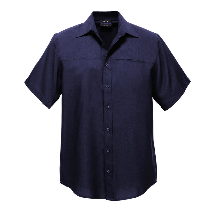 SH3603 - Mens Fashion Biz Plain Oasis Short Sleeve Shirt
