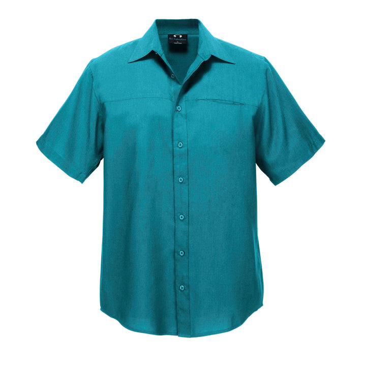 SH3603 - Mens Fashion Biz Plain Oasis Short Sleeve Shirt