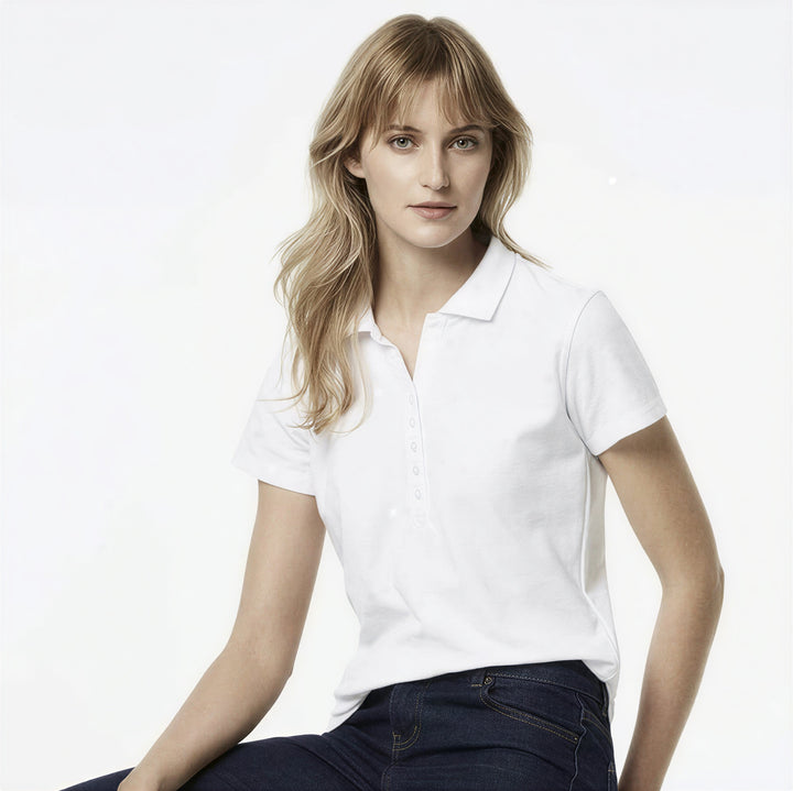 P400LS - Womens Fashion Biz Crew Polo