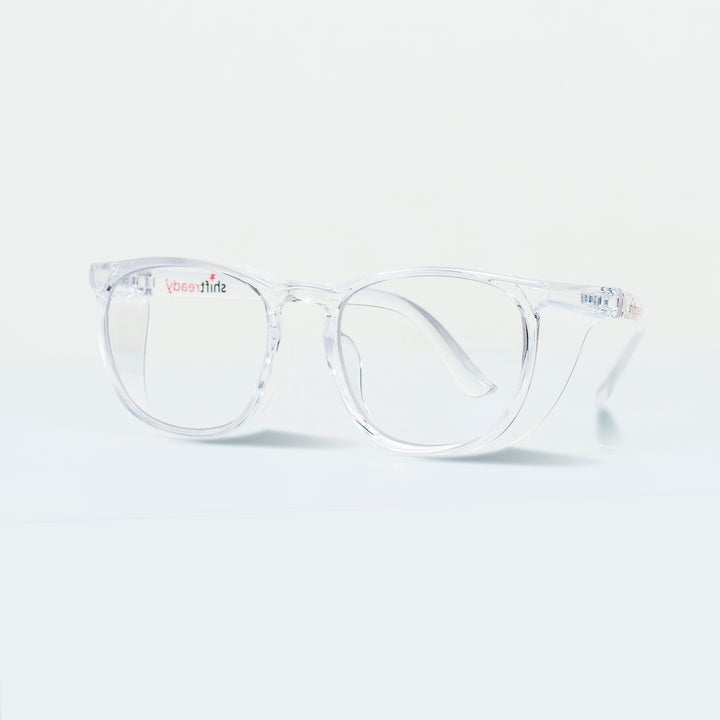 Shift Ready Anti-Fog Safety Glasses for Healthcare Workers - Clear | Medical Grade Eye Protection