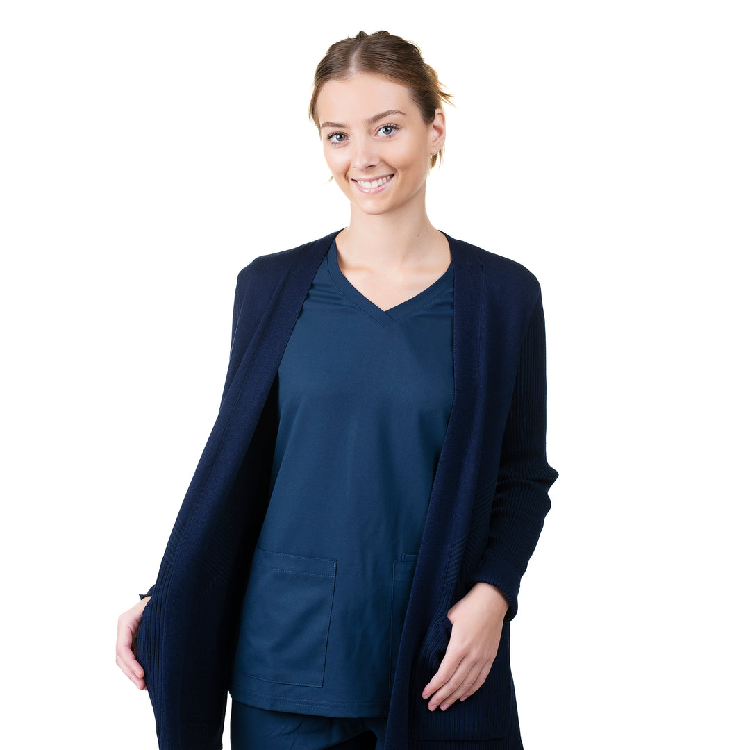 463-SKB - Womens Koi Kori 2-Pocket Cardigan