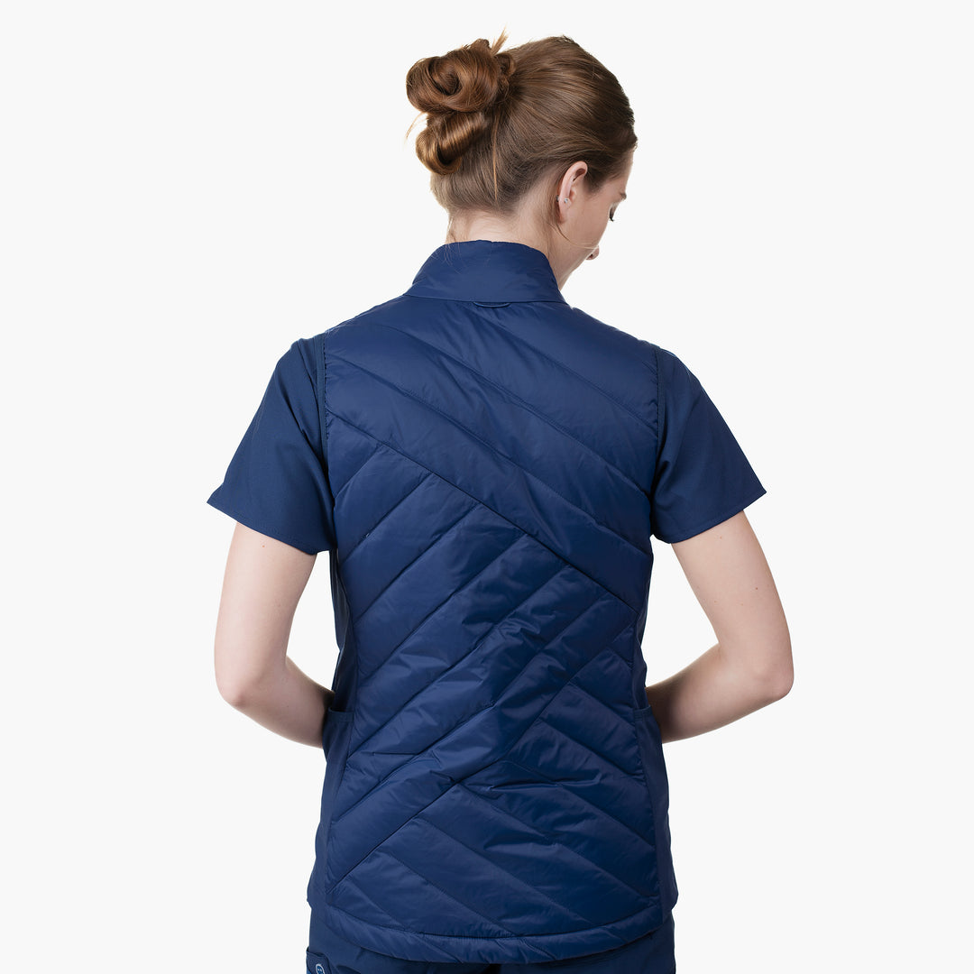 8277 - Womens Wink Quilted Scrub Vest