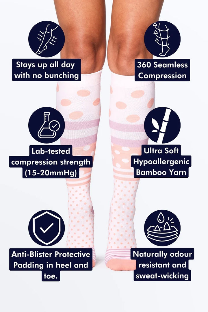 Dr Woof Compression Socks - Spotty Spice