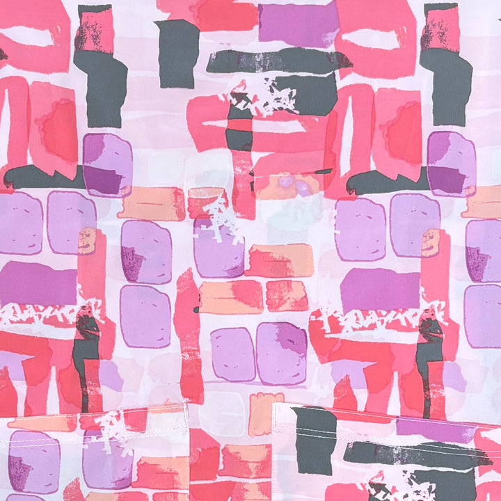 Womens Printed Scrub Top - Soft Touch