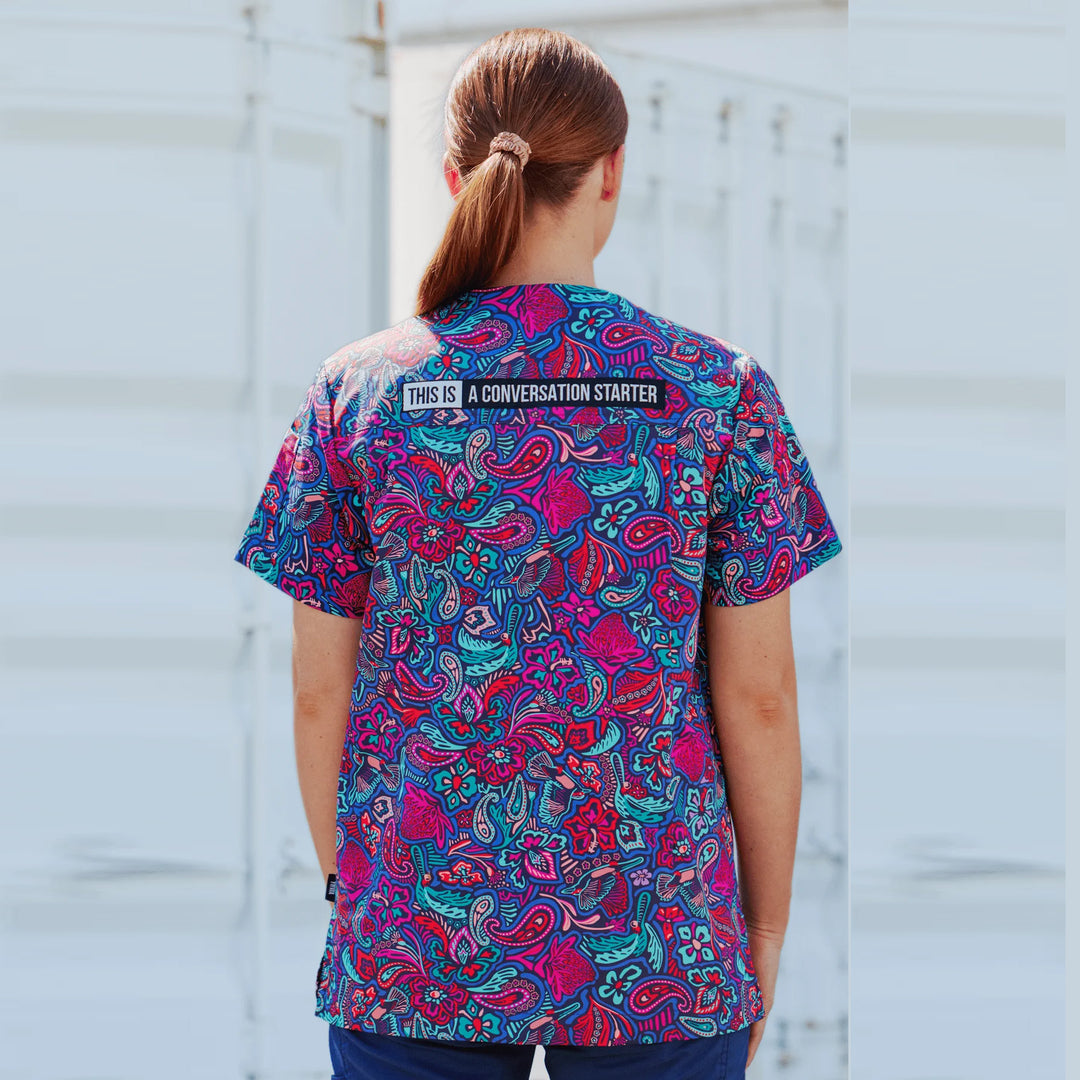 Unisex Trademutt The Larrikin Scrub Top