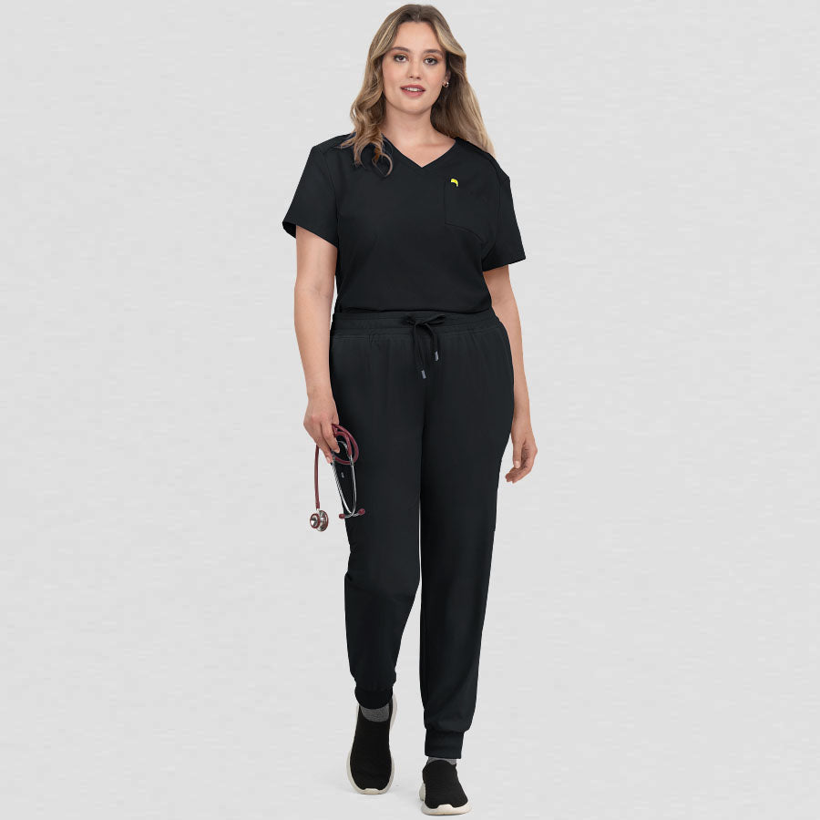 C100 - Womens Koi Cureology Aura Scrub Top