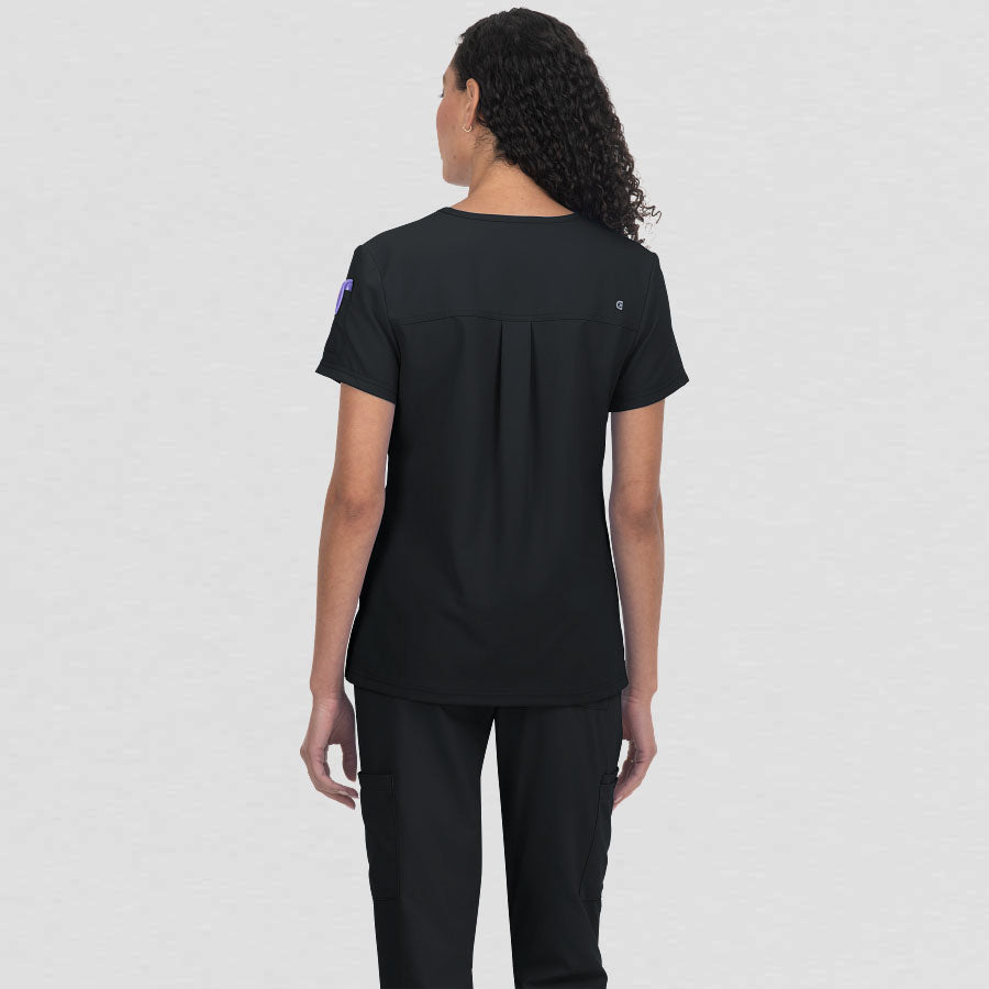 C100 - Womens Koi Cureology Aura Scrub Top