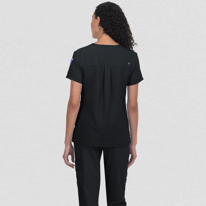 C100 - Womens Koi Cureology Aura Scrub Top