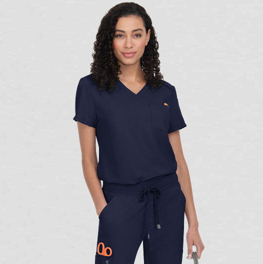 C100 - Womens Koi Cureology Aura Scrub Top