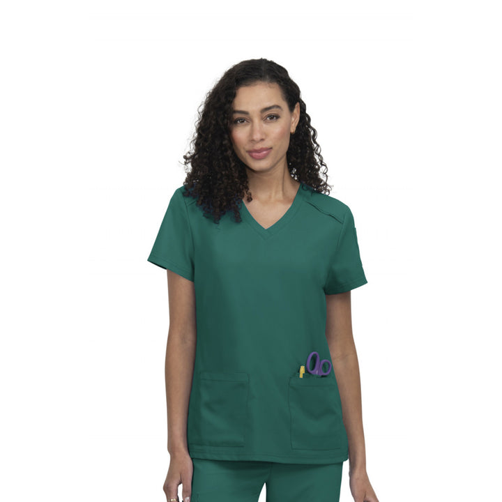 C101 - Womens Koi Cureology Cardi Scrub Top