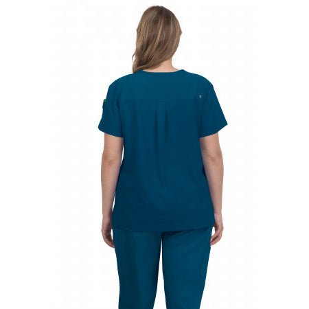 C101 - Womens Koi Cureology Cardi Scrub Top