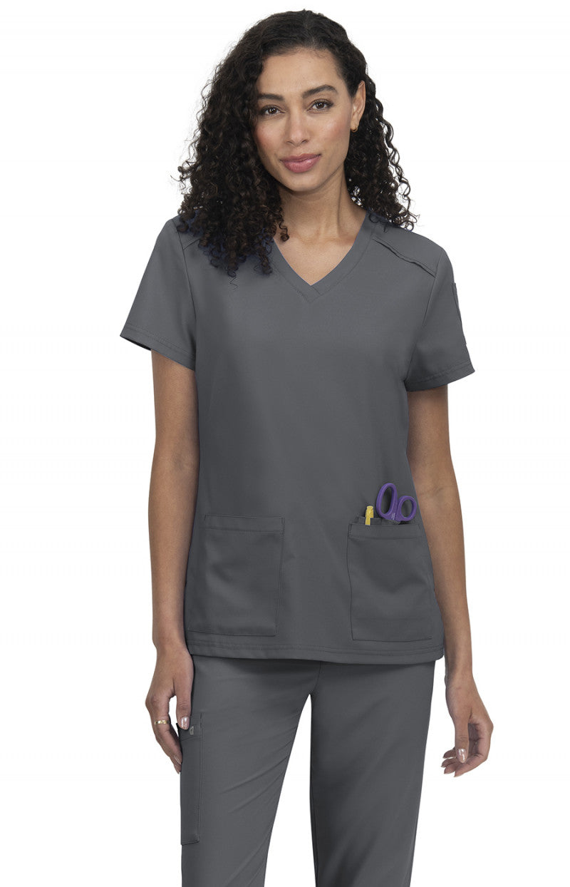 C101 - Womens Koi Cureology Cardi Scrub Top