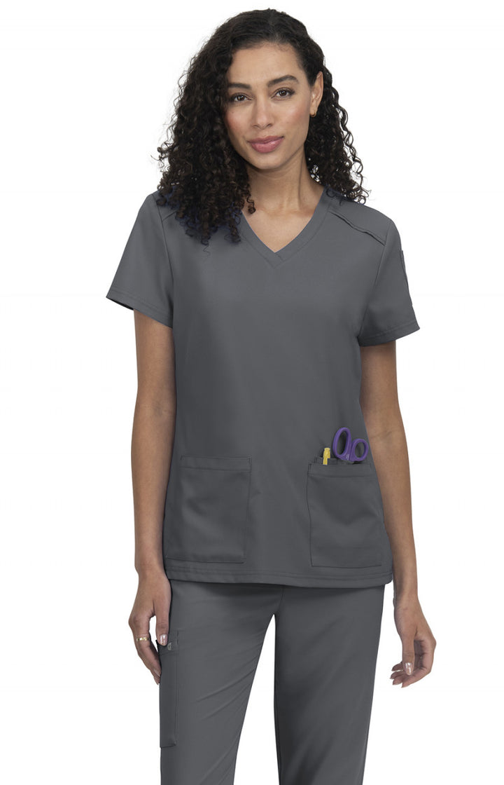 C101 - Womens Koi Cureology Cardi Scrub Top