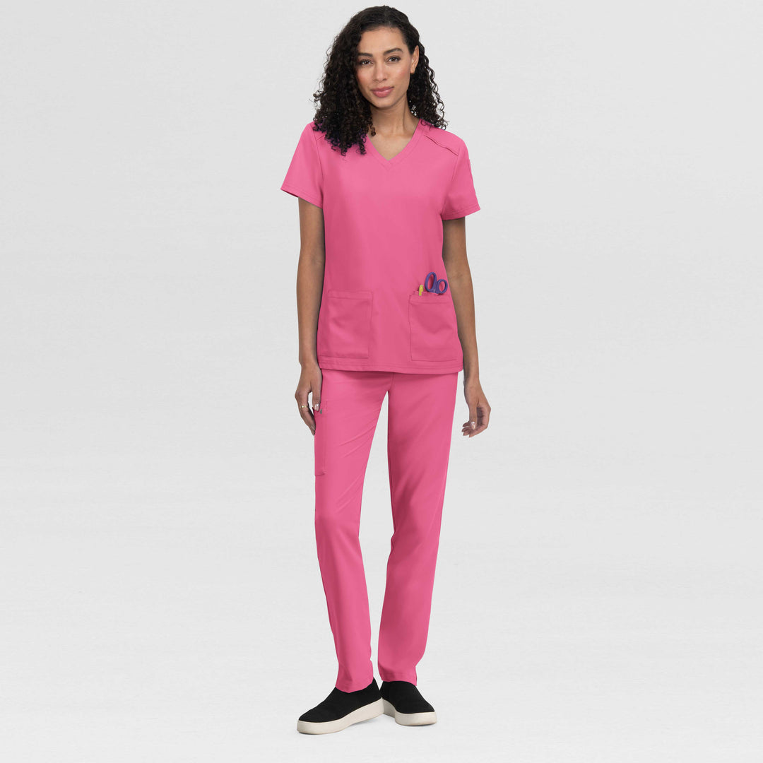 C101 - Womens Koi Cureology Cardi Scrub Top