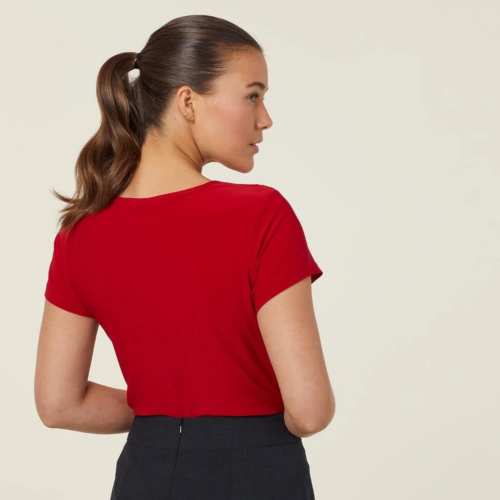 CATU64 - Soft Jersey Short Sleeve Round Neck T-Top