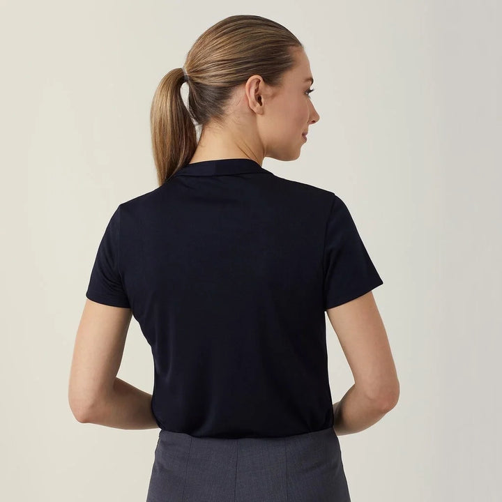CATUFS - Matt Jersey Twist Neck Top