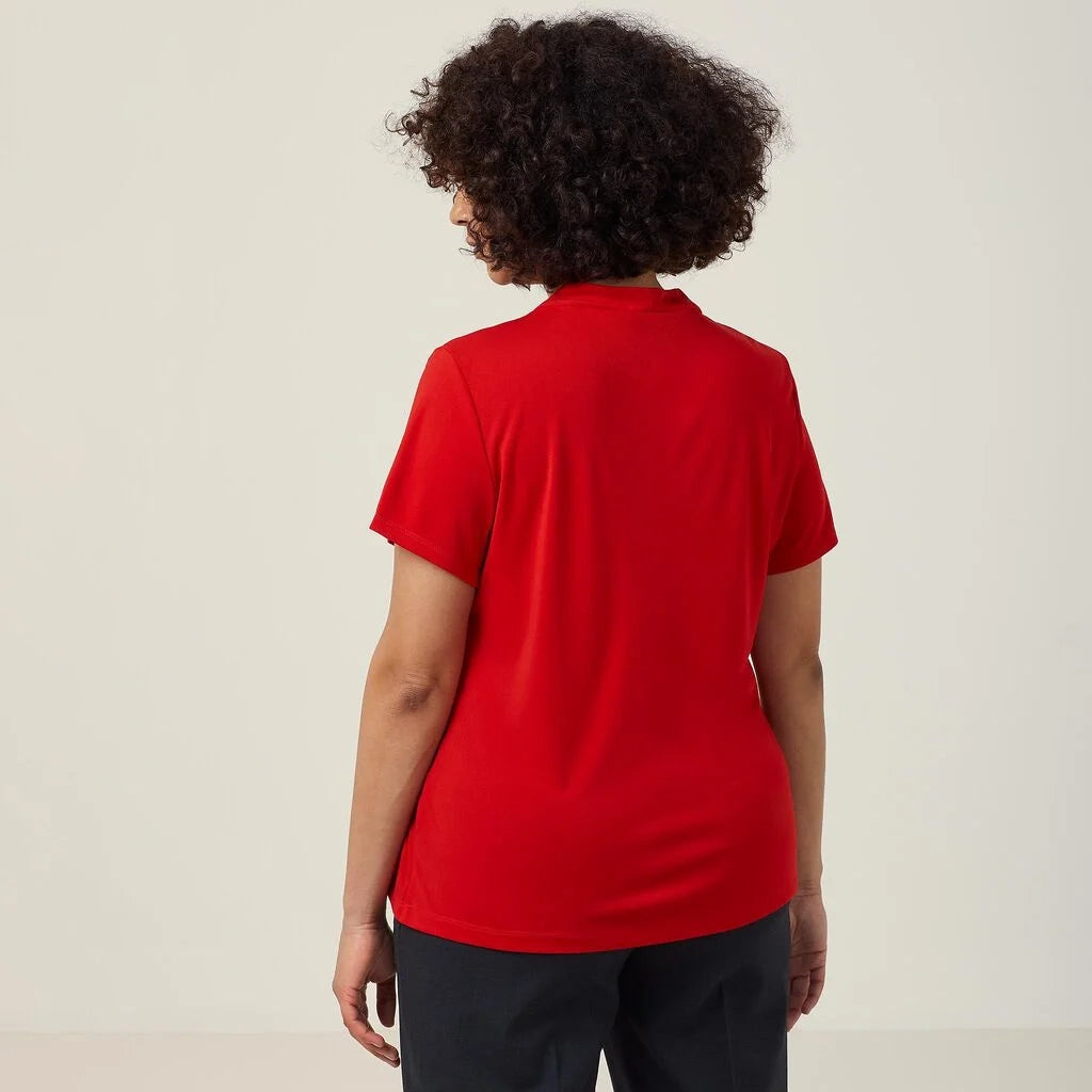 CATUFS - Matt Jersey Twist Neck Top