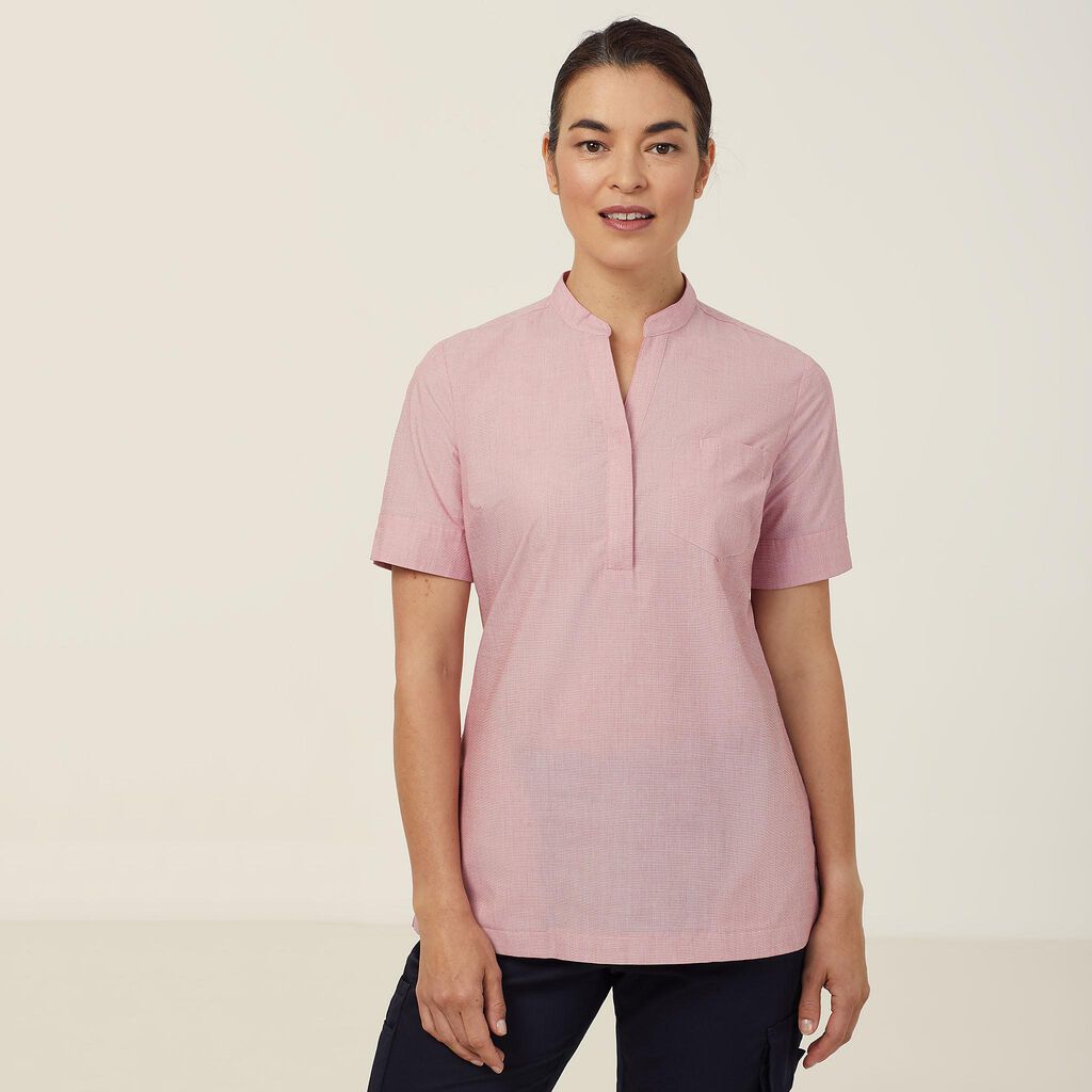 NNT - Womens Poly Cotton Short Sleeve Tunic