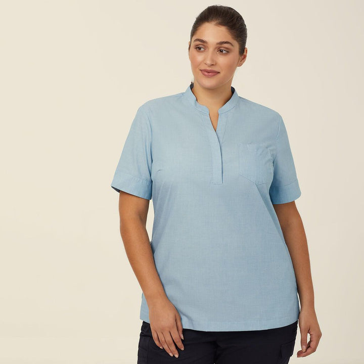 NNT - Womens Poly Cotton Short Sleeve Tunic