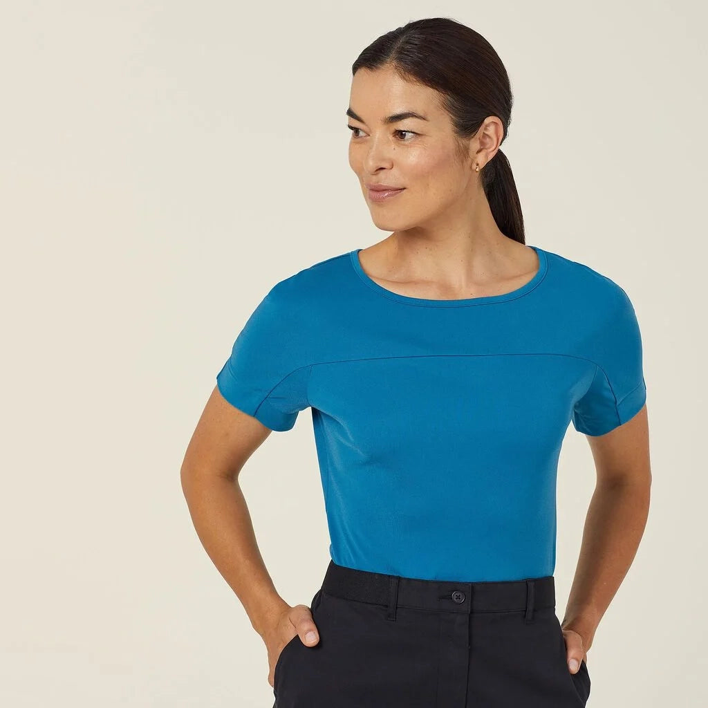 CATUHN - Matt Jersey Boat Neck Top