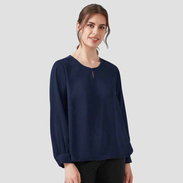 RU569LL - Womens Fashion Biz Evelyn Long Sleeve Blouse