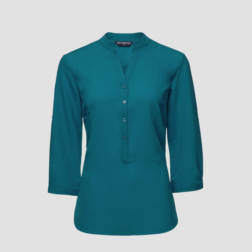 2263 - Womens City Collection So Ezy 3/4 Sleeve Top
